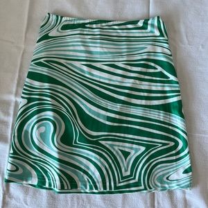 Allover Print Skirt